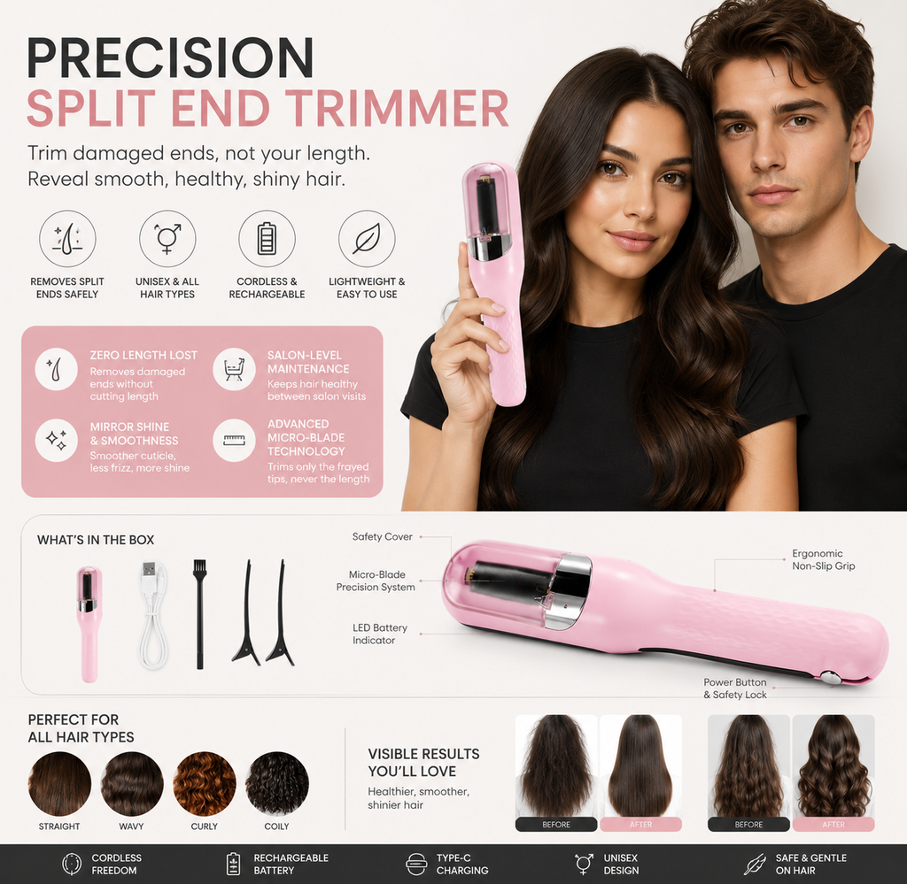 Precision Split End Trimmer