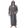 Men's Luxury Long Hooded Bathrobe