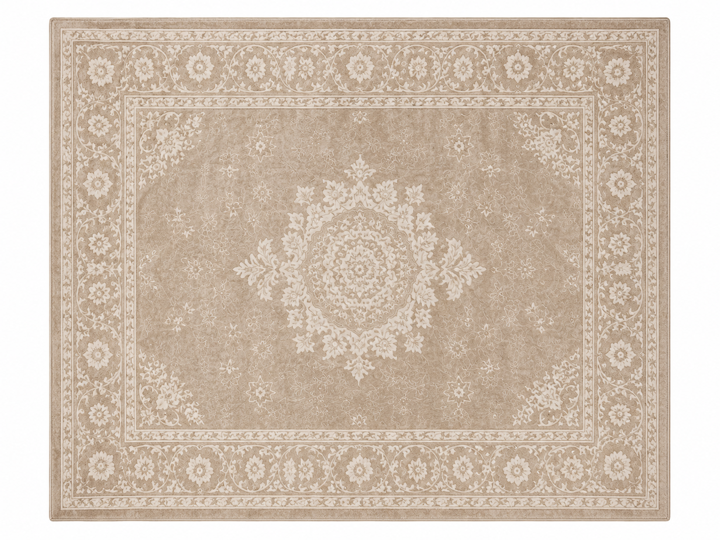 Jassrug Royal Carpet – Light Mink Luxury Area Rug