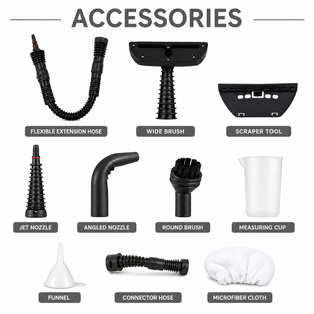 SteamForce Pro™ High-Pressure Steam Cleaner
