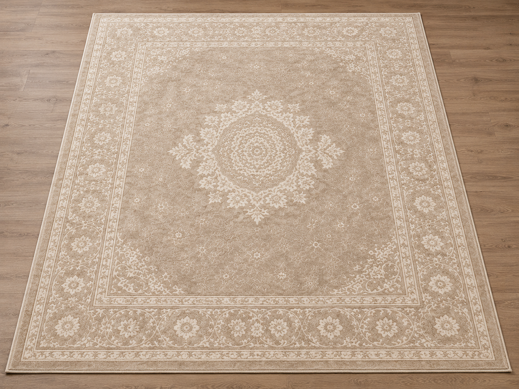 Jassrug Royal Carpet – Light Mink Luxury Area Rug