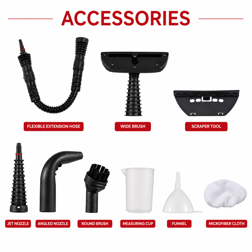 SteamForce Pro™ High-Pressure Steam Cleaner