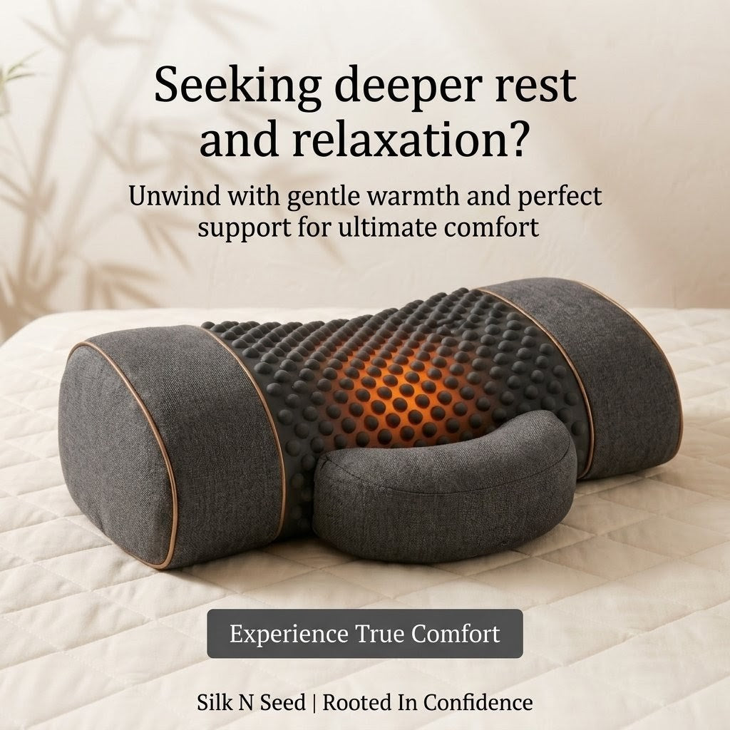 Serenity Heated Cervical Support Pillow